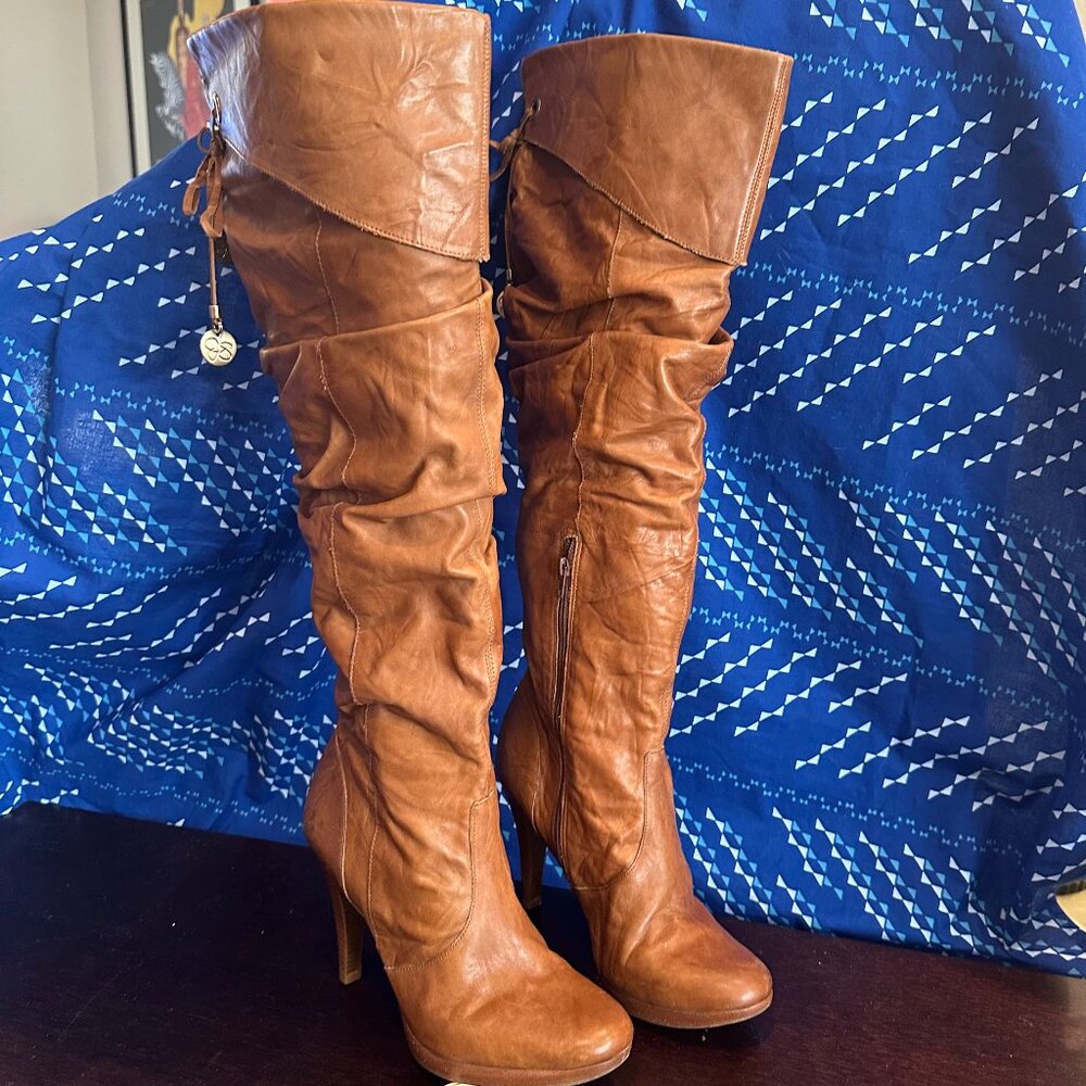 Jessica Simpson Joshua Tulip Knee high boots size 8